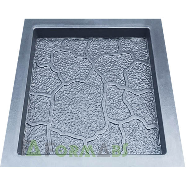 Form paving tiles "Cloudy" No. 3 ABS Size: 300x300x30 mm
