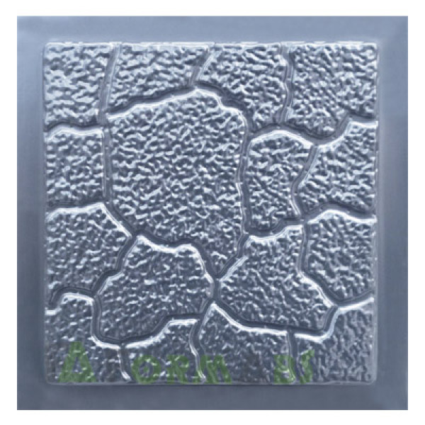 Form paving tiles "Cloudy" No. 3 ABS Size: 300x300x30 mm