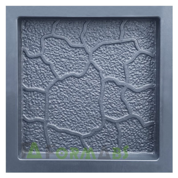 Form paving tiles "Cloudy" No. 3 ABS Size: 300x300x30 mm