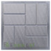 Form paving tiles "Eight bricks smooth" No. 8 ABS Size: 300x300x30 mm