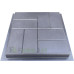 Form paving tiles "Eight bricks smooth" No. 8 ABS Size: 300x300x30 mm
