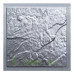 Mold for stepping stone "Sandstone" No. 20 Size: 300x300x30 mm