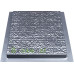 Mold for stepping stone "Terazzo board" No. 21 Size: 300x300x30 mm