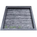 Mould for stepping stones "Wooden board" No. 22 Size: 300x300x30 mm