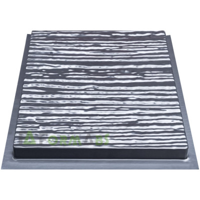 Mould for stepping stones "Wooden board" No. 22 Size: 300x300x30 mm