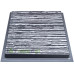 Mould for stepping stones "Wooden board" No. 22 Size: 300x300x30 mm