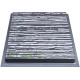 Mould for stepping stones "Wooden board" No. 22 Size: 300x300x30 mm