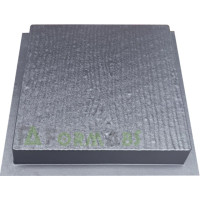 Lawn slab form "Wooden board" ABS Size: 400x400x40/50/60 mm