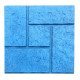 Molde para baldosas "Granito" nº 22 ABS Tamaño: 400x400x40 mm
