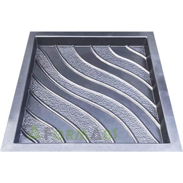 Form paving tiles "Bosphorus" No. 24 ABS Size: 400x400x40 mm