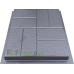 Matriță pentru dale de pavaj "Opt cărămizi shagreen" art. 4 din ABS Dimensiune: 400x400x40 mm