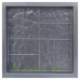 Form paving tiles "Eight chipped bricks" No. 5 ABS Size: 400x400x40 mm