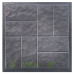 Form paving tiles "Eight chipped bricks" No. 5 ABS Size: 400x400x40 mm