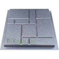 Molde para baldosas "Shagreen piedras" nº 7 ABS Tamaño: 400x400x40 mm