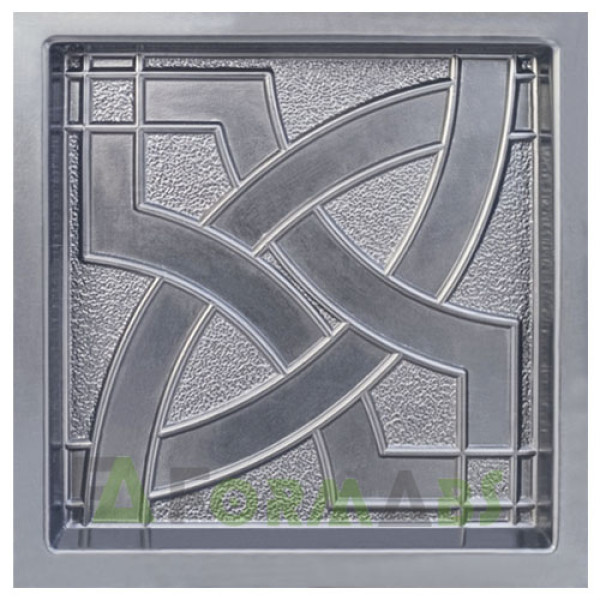 Form paving tiles "Cosmos" No. 15 ABS Size: 400x400x40 mm