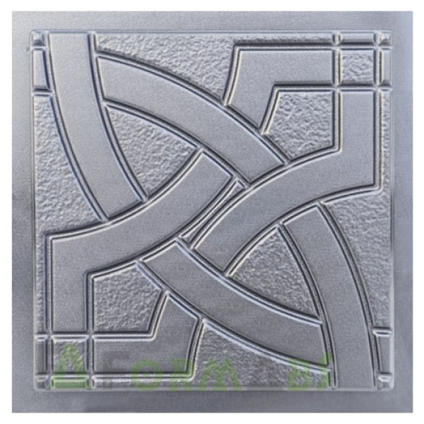 Form paving tiles "Cosmos" No. 15 ABS Size: 400x400x40 mm