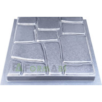 Forma na dlažbu "Ľvov" č. 20 z ABS Veľkosť: 400x400x40 mm