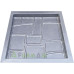Form paving tiles "Lviv" No. 20 ABS Size: 400x400x40 mm