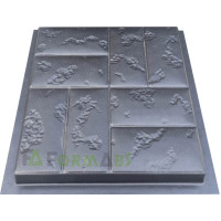 Form paving tiles "Rome" No. 17 ABS Size: 400x400x40 mm