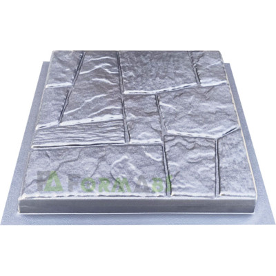Form paving tiles "Plinyak" No. 13 ABS Size: 400x400x40 mm