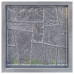 Form paving tiles "Plinyak" No. 13 ABS Size: 400x400x40 mm