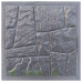 Form paving tiles "Plinyak" No. 13 ABS Size: 400x400x40 mm
