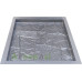 Form paving tiles "Plinyak" No. 13 ABS Size: 400x400x40 mm