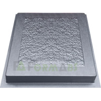 Lawn slab form "Terazzo" ABS Size: 400x400x40/50/60 mm