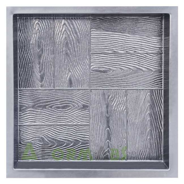 Matriță pentru dale de pavaj "Parchet" art. 9 din ABS Dimensiune: 500x500x50 mm