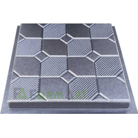 Form paving tiles "Chessboard" No. 4 for ABS Size: 500x500x50 mm