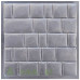 Molde para baldosas "Ciudad Vieja" nº 20 fino shagreen ABS Tamaño: 500x500x50 mm