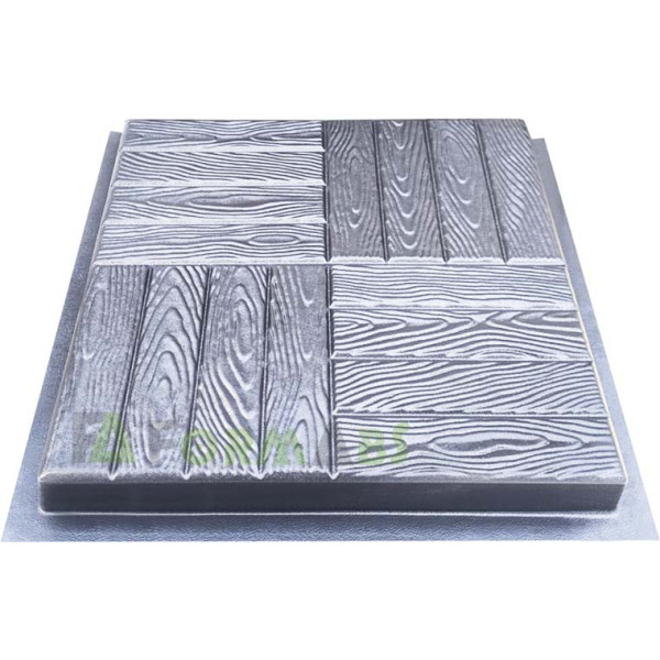 Molde para baldosas "Parquet" nº 8 ABS Tamaño: 500x500x50 mm