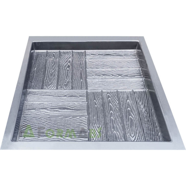 Molde para baldosas "Parquet" nº 8 ABS Tamaño: 500x500x50 mm
