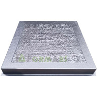 Forma na nášľapnú dlaždicu "Terazzo" Veľkosť: 500х500х60/50/40 mm Forma na nášľapnú dlaždicu "Terazzo" Veľkosť: 500х500х60/50/40 mm