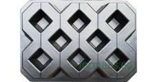 Forma na dlažbu "Trávnik" č. 1 z ABS Veľkosť: 600х400х60 mm