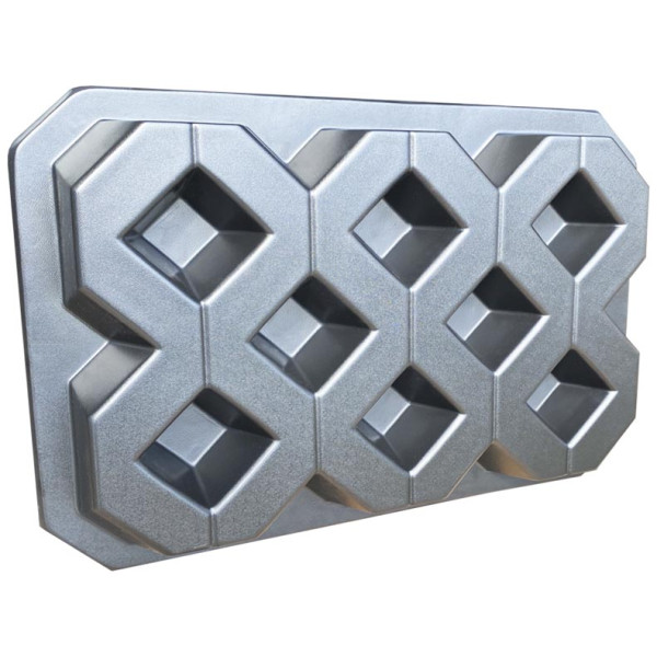 Form paving tiles "Lawn" No. 1 ABS Size: 600x400x60 mm
