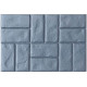Form paving tiles "Old Odessa" No. 2 ABS Size: 750х500х80 mm