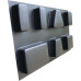 Form paving tiles "Old town shagreen" 7 pcs ABS