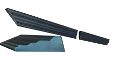 Forma pre platband fasádna obklady č. 1 ABS Veľkosť: 850х100х18-38 mm