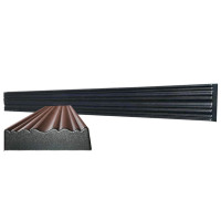 Form for ABS façade tile platband No. 2 Size: 1500х120х40 mm
