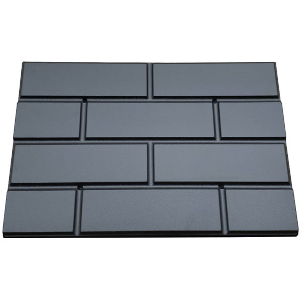 Facade ABS mould (form) tiles No. 56 Size: 600x400x22 mm