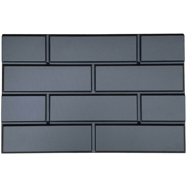 Facade ABS mould (form) tiles No. 56 Size: 600x400x22 mm