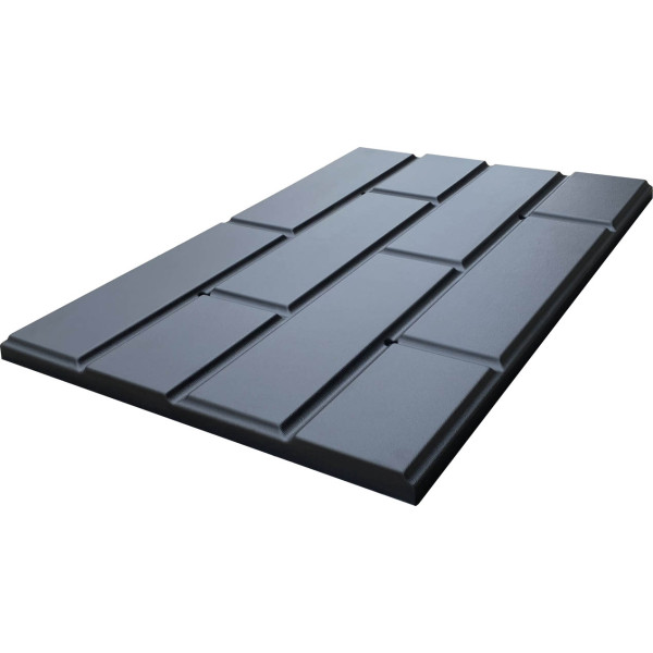 Facade ABS mould (form) tiles No. 56 Size: 600x400x22 mm