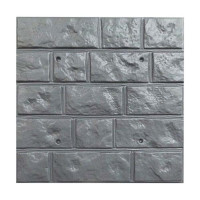 Facade ABS mould (form) tiles No. 10 Size: 500х500х18 mm
