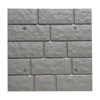 Facade ABS mould (form) tiles No. 3 Size: 500х500х18 mm