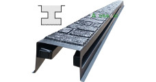 Stlpová forma ABS "Clinker" č. 23 otváracia s drážkami Veľkosť: 2850х150х150 mm