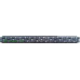 Post mould (column) "Chipped brick" No. 43 with grooves ABS form for 4 panels Size: 2750x120x130 mm