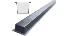 Stlpová forma ABS "Hladký" č. 4 bez dražiek Veľkosť: 2800х125х125 mm