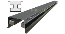 Stlpová forma ABS "Hladký" č. 29 otváracia s drážkami Veľkosť: 2750х125х125 mm
