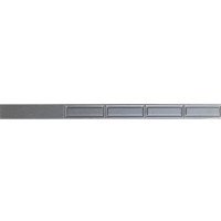 Forma para un pilar "Filenka" de ABS nº 14 sin ranuras Tamaño: 2800х125х125 mm